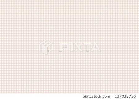 Simple pastel pink gingham check pattern background material 137032750
