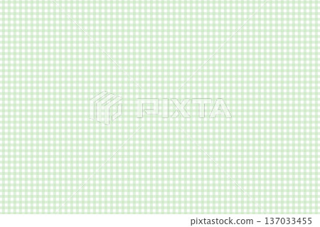 Simple pastel green gingham check pattern background material Simple pastel green gingham check pattern background material 137033455