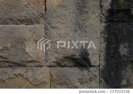 Close-Up Texture of Stone Masonry Wall in Tbilisi, Georgia Close-Up Texture of Stone Masonry Wall in Tbilisi, Georgia 137033536