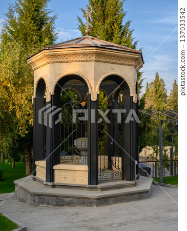 Ablution Fountain in the Courtyard of Holy Trinity Cathedral, Tbilisi Ablution Fountain in the Courtyard of Holy Trinity Cathedral, Tbilisi 137033542