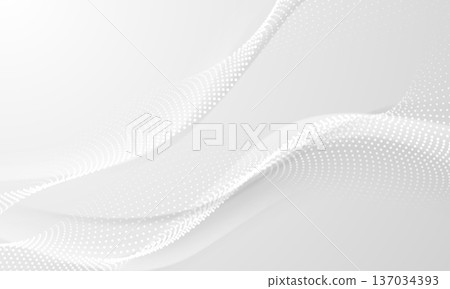 Modern, futuristic background in gray and white. Abstract illustration. Modern, futuristic background in gray and white. Abstract illustration. 137034393