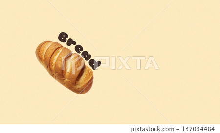 Happy Easter celebration with bread on the table ready for the family gathering Happy Easter celebration with bread on the table ready for the family gathering 137034484