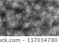 Hatched black texture abstract hazy cloud gauze 137034780