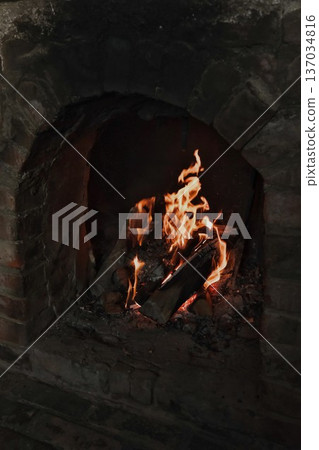 fireplace fireplace 137034816