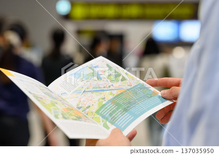 在機場展開地圖 ■攝影合作：關西國際機場（KIX） 137035950