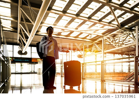 在機場候機的旅客 ■攝影合作：關西國際機場（KIX） 137035961