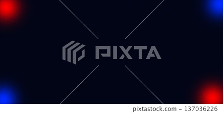Noise Texture Grainy Abstract Police Siren Style Light Glow on Dark Background Noise Texture Grainy Abstract Police Siren Style Light Glow on Dark Background 137036226