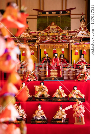 春天的女兒節二川宿本陣博物館(愛知縣豐橋市) 春天的女兒節二川宿本陣博物館(愛知縣豐橋市) 137037532
