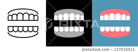 Tooth icon Tooth icon 137038915