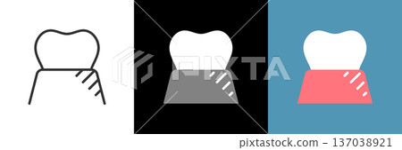 牙圖標 137038921