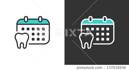 dentist schedule icon 137038936