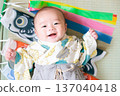 Boys celebrating their first Children's Day 137040418