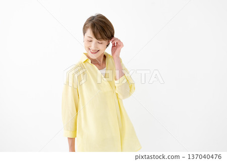 中年女子肖像 137040476