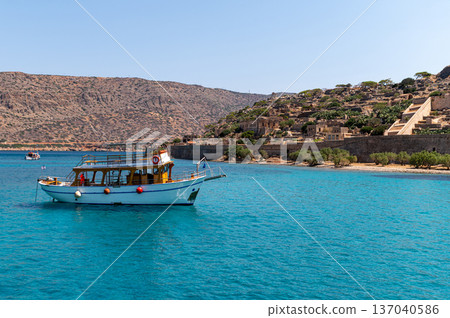Explore Spinalonga Island rich history and stunning views from the crystal-clear waters Explore Spinalonga Island rich history and stunning views from the crystal-clear waters 137040586