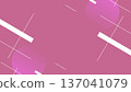 Pink color minimalistic geometric vector background 137041079