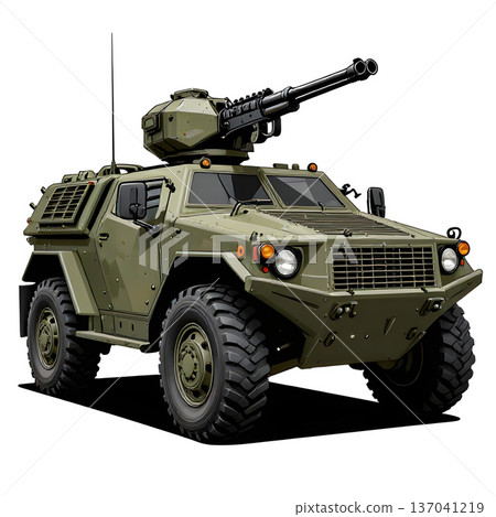 Army protected, armored off-road vehicle. Army protected, armored off-road vehicle. 137041219