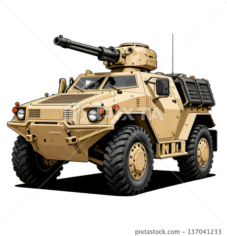 Army protected, armored off-road vehicle. Army protected, armored off-road vehicle. 137041233