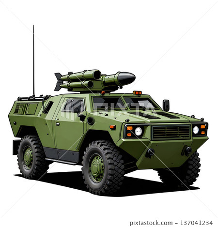 Army protected, armored off-road vehicle. Army protected, armored off-road vehicle. 137041234