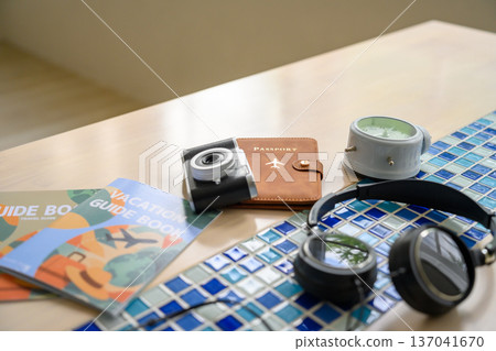 旅行準備物品合影 137041670