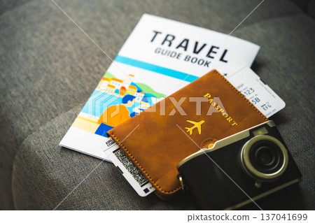Close-up of travel preparation items Close-up of travel preparation items 137041699