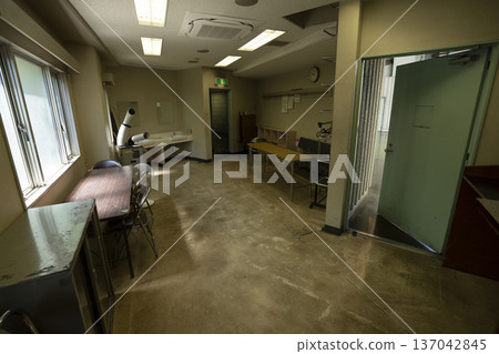 Theater waiting rooms, stage dressing rooms, 137042845