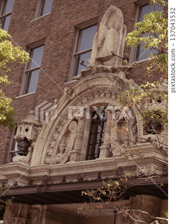 A landscape with a Western-style building A landscape with a Western-style building 137043532