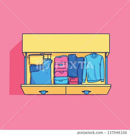 Vsai clothes storage dresser organizing clean and tidy apparel Vsai clothes storage dresser organizing clean and tidy apparel 137046188
