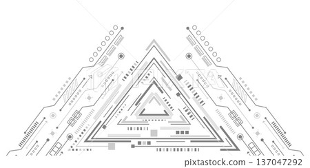 New technologies. Engineering industry. Electronic chip. Vector illustration New technologies. Engineering industry. Electronic chip. Vector illustration 137047292