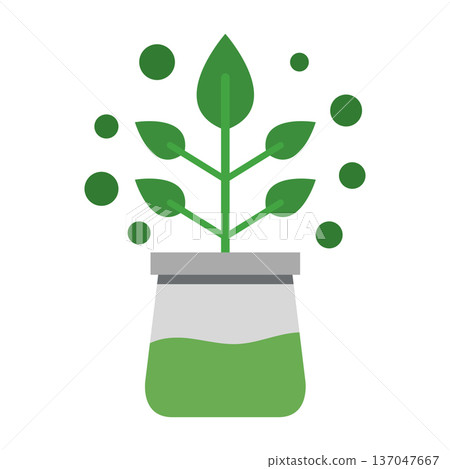 Biotech innovation icon 137047667