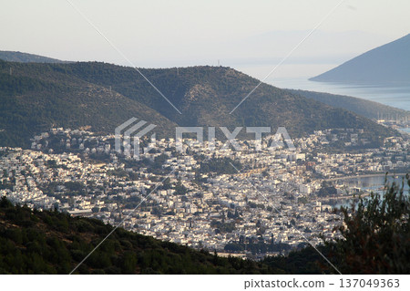 A small seaside town Bodrum 137049363