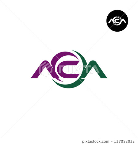 Letter ACA Logo Design Readymade Initial 137052032
