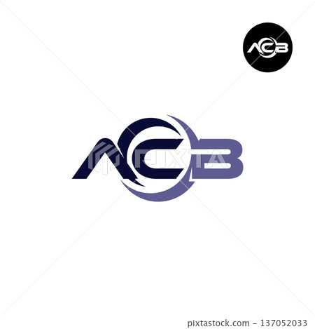 Letter ACB Logo Design Readymade Initial 137052033