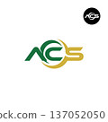 Letter ACS Logo Design Readymade Initial 137052050
