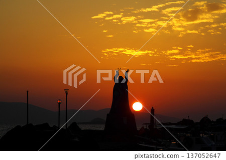 A small seaside town Turgutreis 137052647