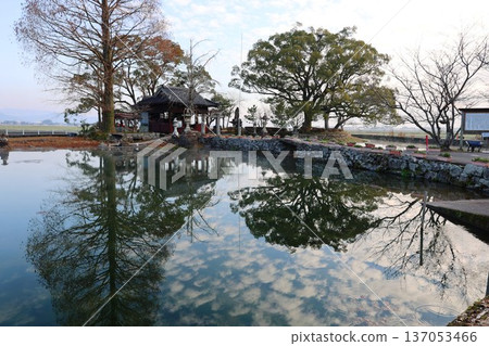Shiroishi Town Nuinoike Pond Shiroishi Town Nuinoike Pond 137053466