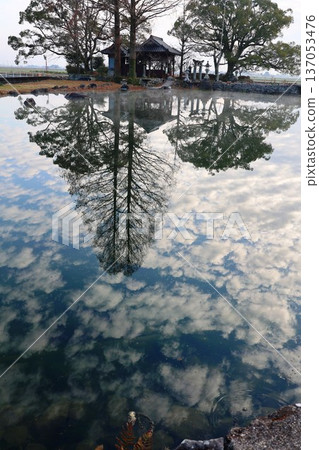 Shiroishi Town Nuinoike Pond Shiroishi Town Nuinoike Pond 137053476