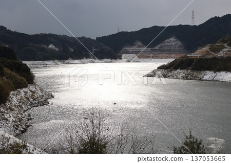 富士城雪景 137053665