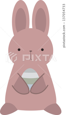 復活節彩蛋和兔子 137054733