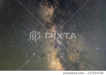 初夏星空照片，銀河中心 137054786