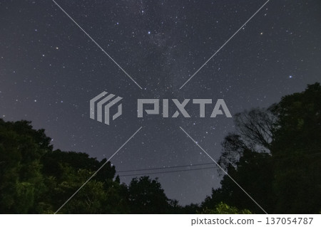 Early summer starry sky photo: Cassiopeia and the northern Milky Way Early summer starry sky photo: Cassiopeia and the northern Milky Way 137054787