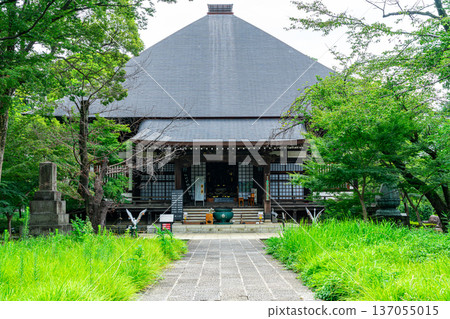 【東京】九本佛上真寺龍禦殿內清爽的夏日綠意 【東京】九本佛上真寺龍禦殿內清爽的夏日綠意 137055015