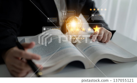 Customer review and rating system for feedback and trust building Latch 137055121