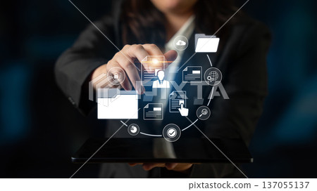 Digital Document Management and Secure File Access Latch 137055137