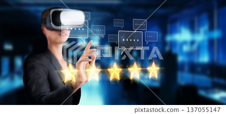 Virtual Reality User Engaging with Online Feedback and Ratings for Business Services in Modern Digital Environment XDMCP Virtual Reality User Engaging with Online Feedback and Ratings for Business Services in Modern Digital Environment XDMCP 137055147