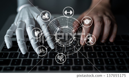 AI supporting healthy lifestyle Entice AI supporting healthy lifestyle Entice 137055175