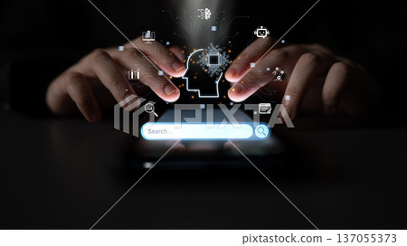 AI knowledge search with brain circuit technology. Corpus 137055373