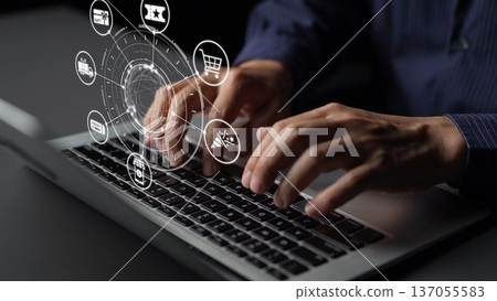 Digital gift card and online shopping system Funnel 137055583