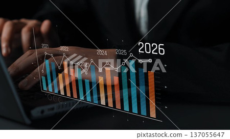 Business growth forecast from 2023 to 2026 Marrow 137055647