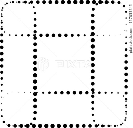 Geometric shapes dots line. Element for design Geometric shapes dots line. Element for design 137055845