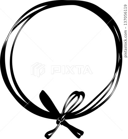 Circle frame brush 137056119